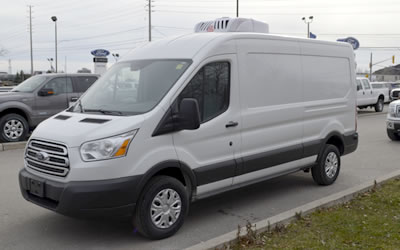 永利皇宫app下载爱游戏体育app平台高级温度控制提供冷藏解决方案，以将您的福特运输转换为冷藏送货车。致电1-800-295-4156以了解有关我们的冷藏解决方案的更多信息。